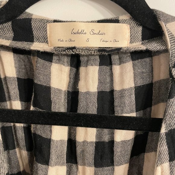 Isabella Sinclair Plaid wrap dress - Picture 7 of 7